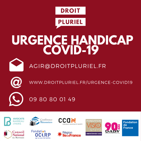 urgence Handicap Covid-19 Instagram